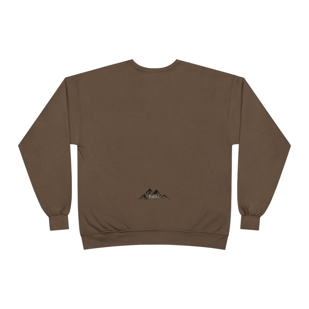 Comfy Mountain faith Crewneck UNISEX Sweatshirt- great gift!