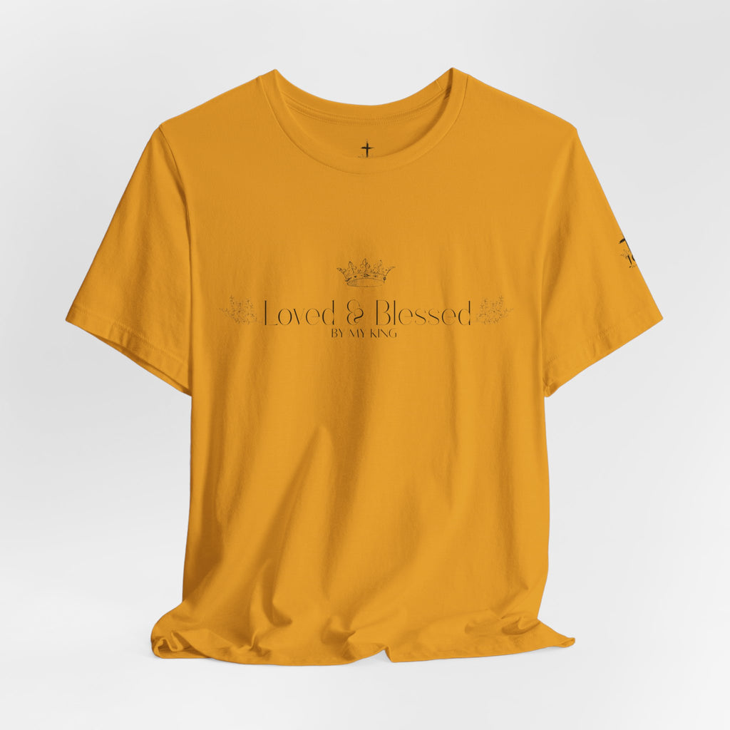 Blessed Crown UNISEX Tee — Loved & Blessed Graphic T-Shirt