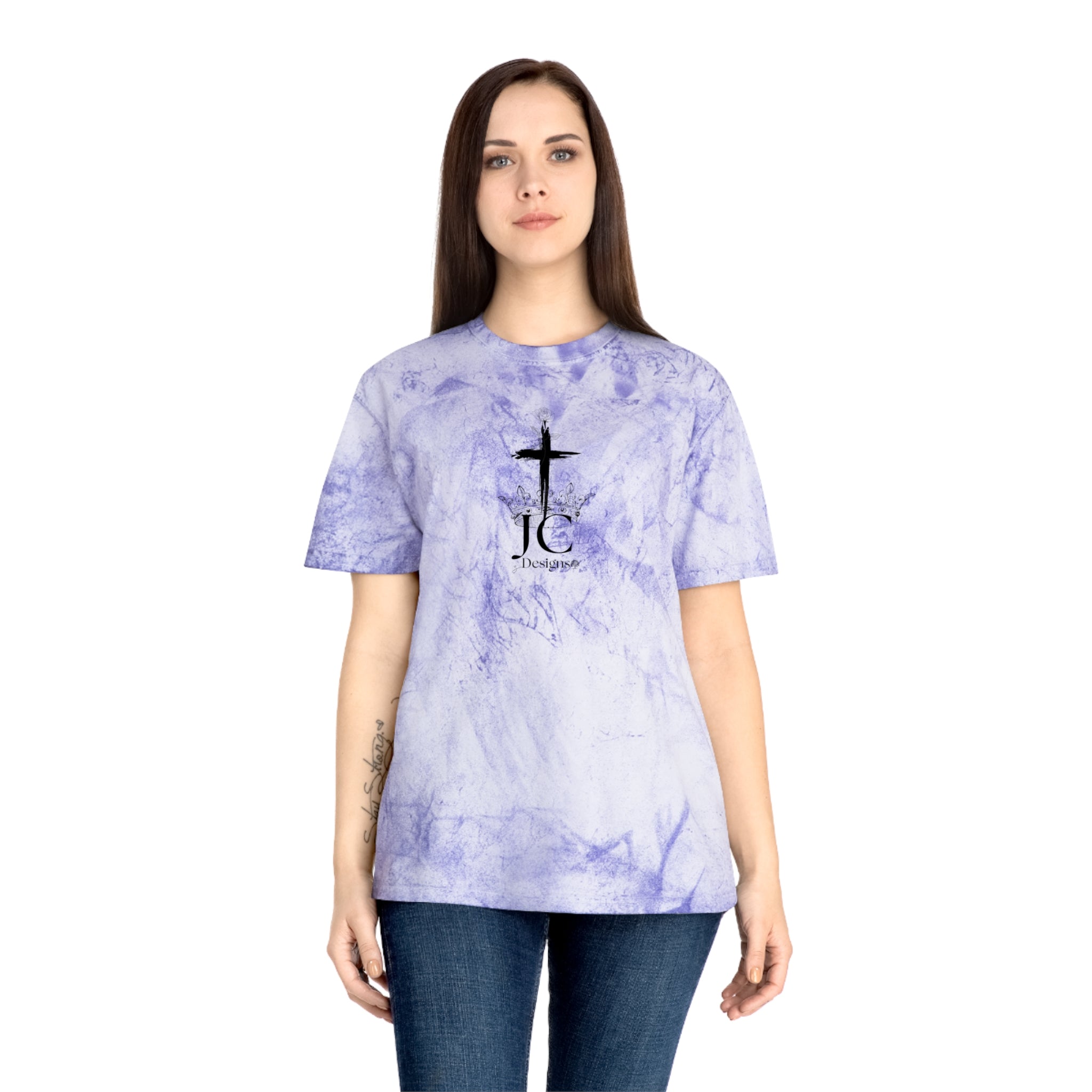 Trendy JC Designs Logo Tie-Dye UNISEX T-Shirt
